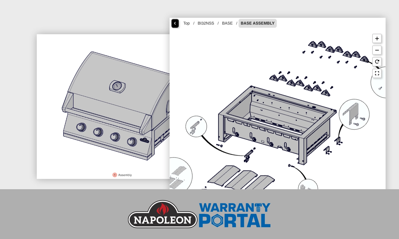 Napoleon Warranty Portal | Website